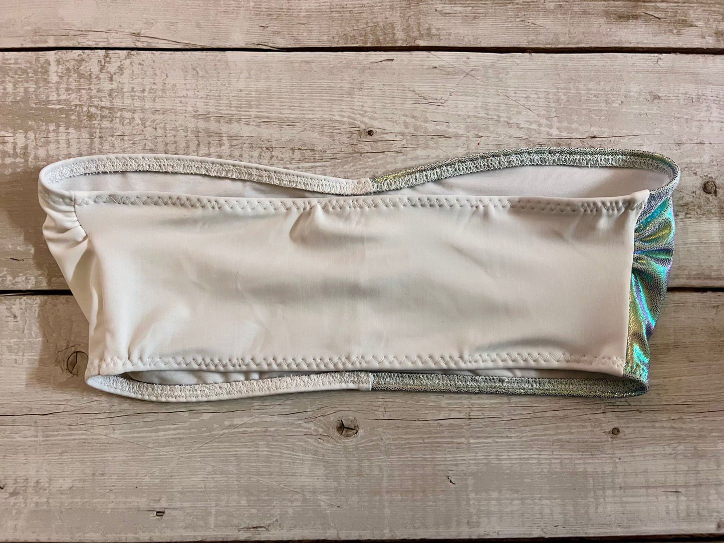 Green Holographic Half Bandeau - Size 8