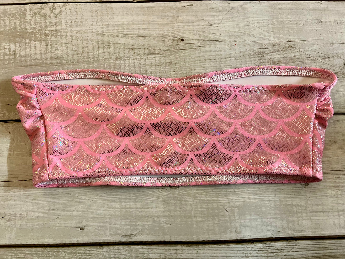 Pink Mermaid Bandeau - Size 8