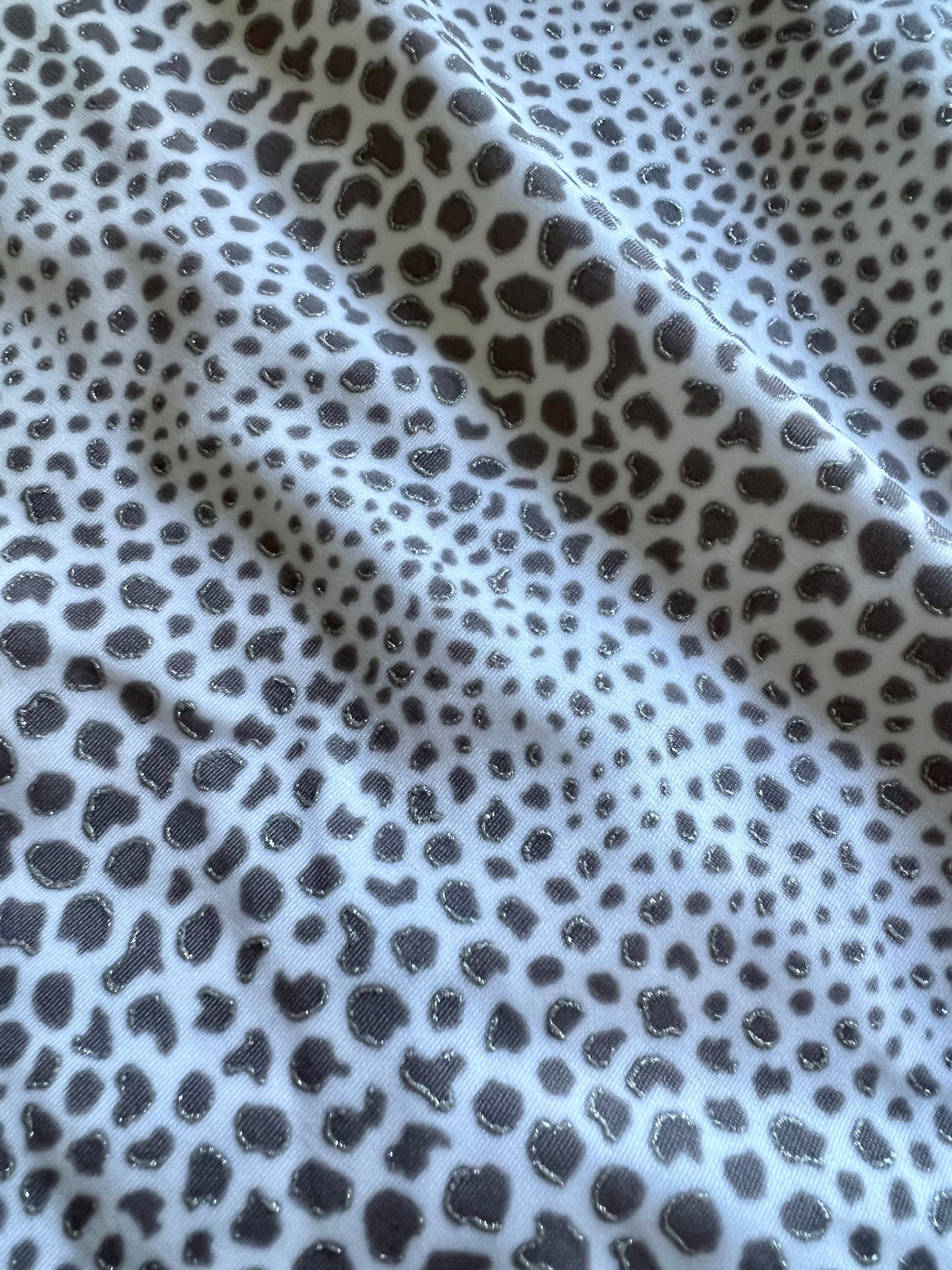 Silver Leopard Swimsuit - Size 18