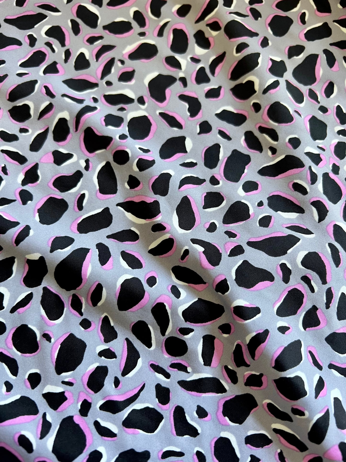 Purple Leopard Swimsuit - Size 8