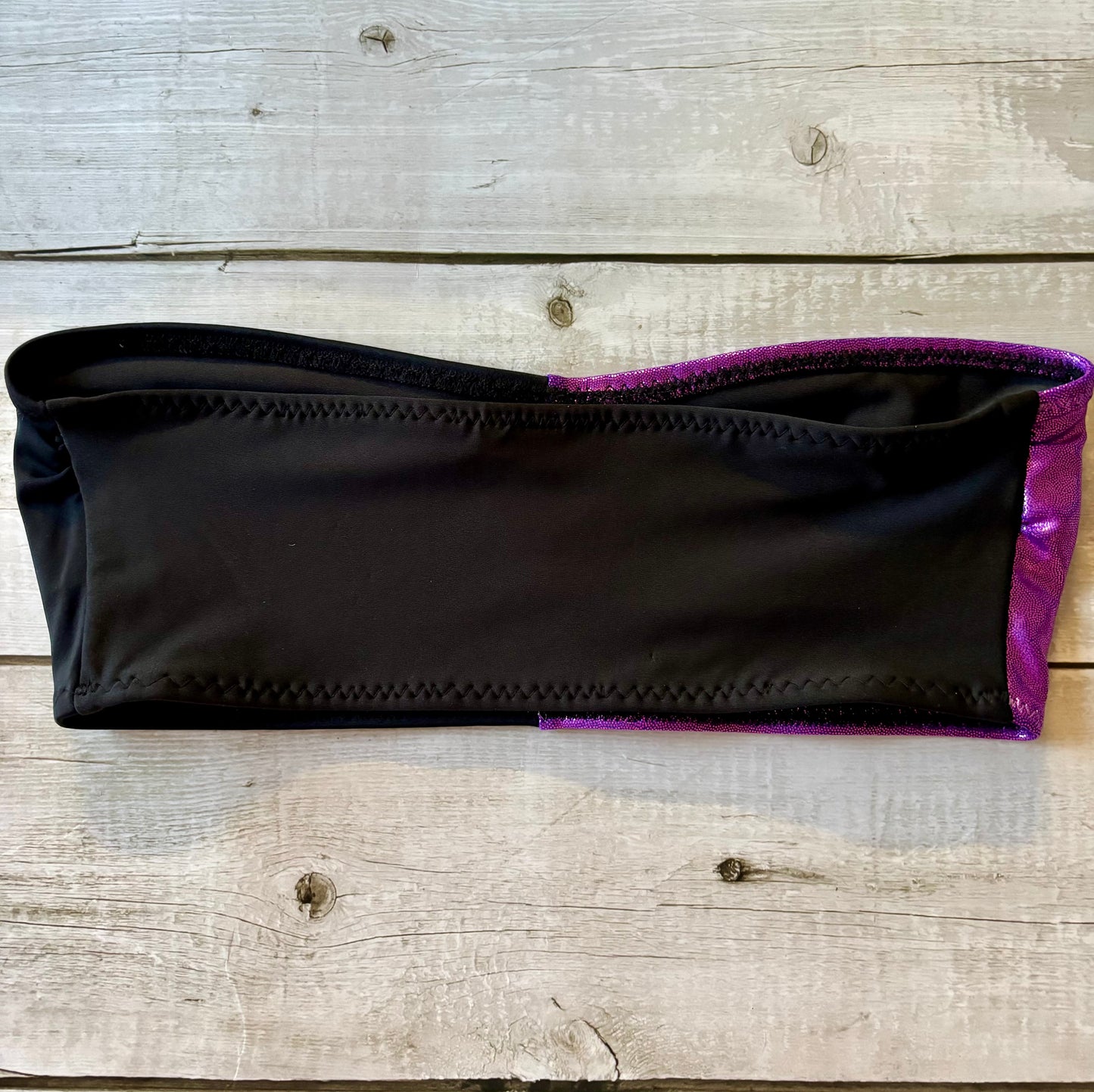 Half Purple Shine Bandeau- Size 10
