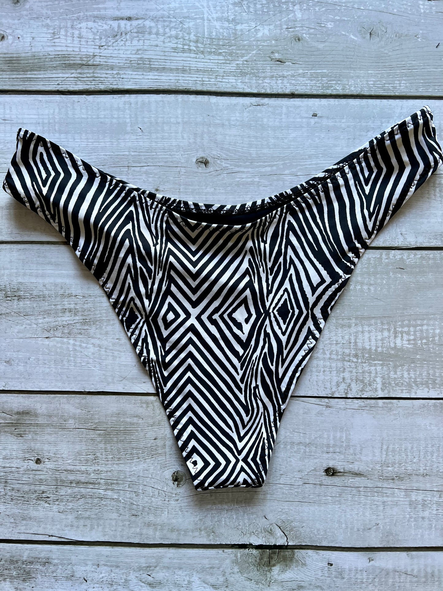 Zebra Low Bottoms - Size 12