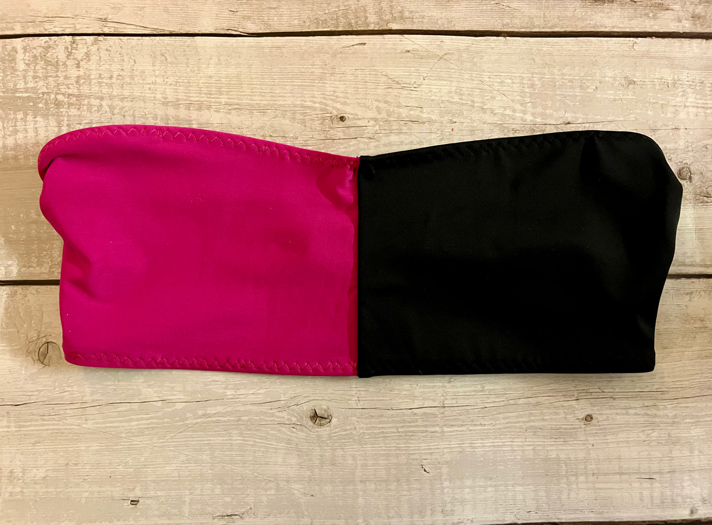 Pink Half Bandeau - Size 8