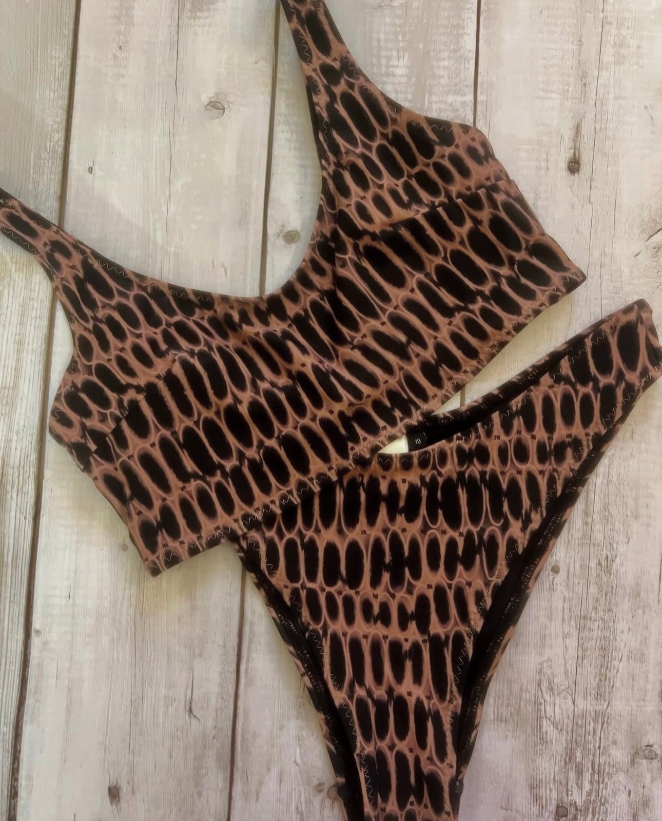 Brown Snake Bikini