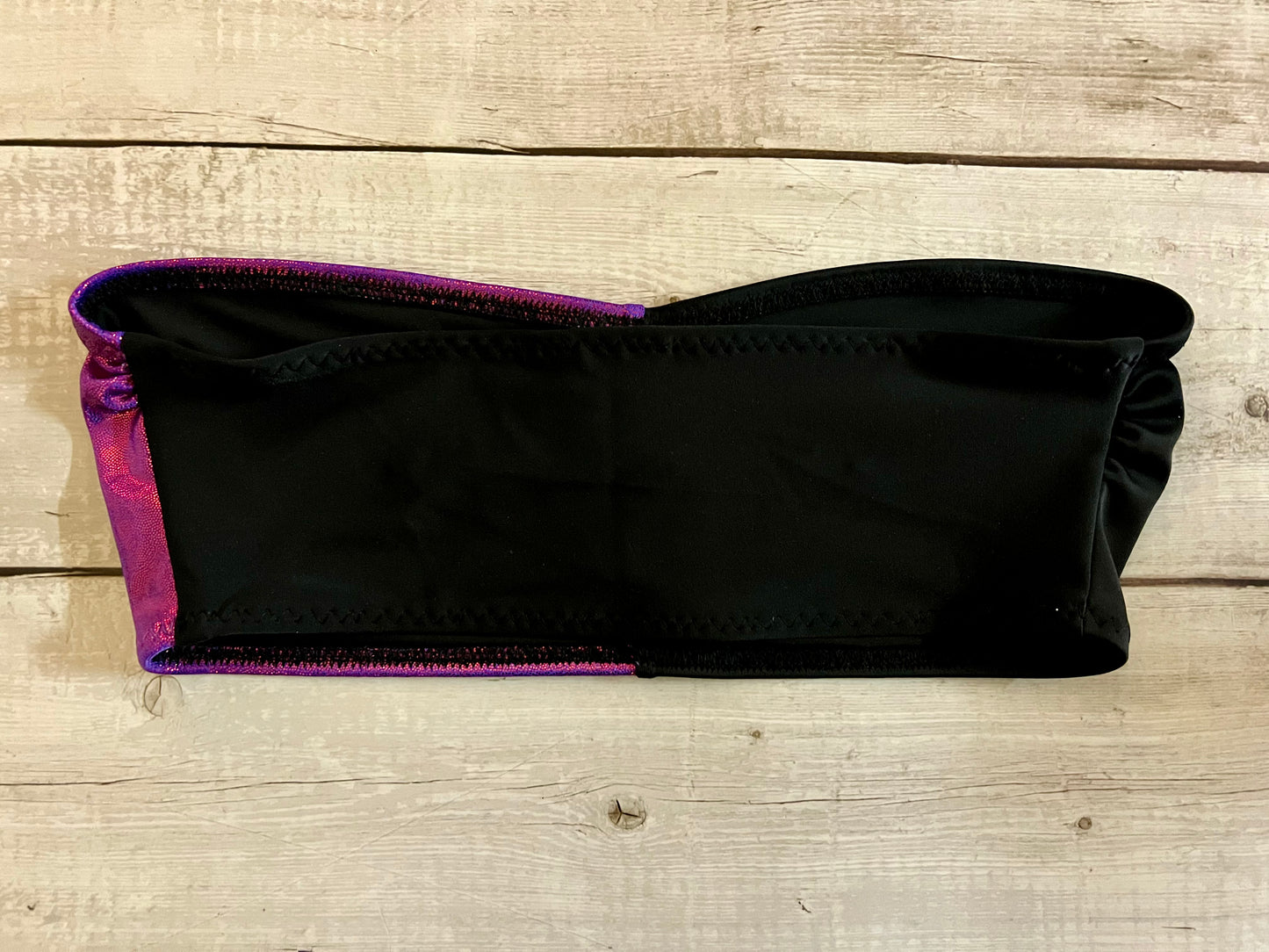 Purple Holographic Half Bandeau - Size 8
