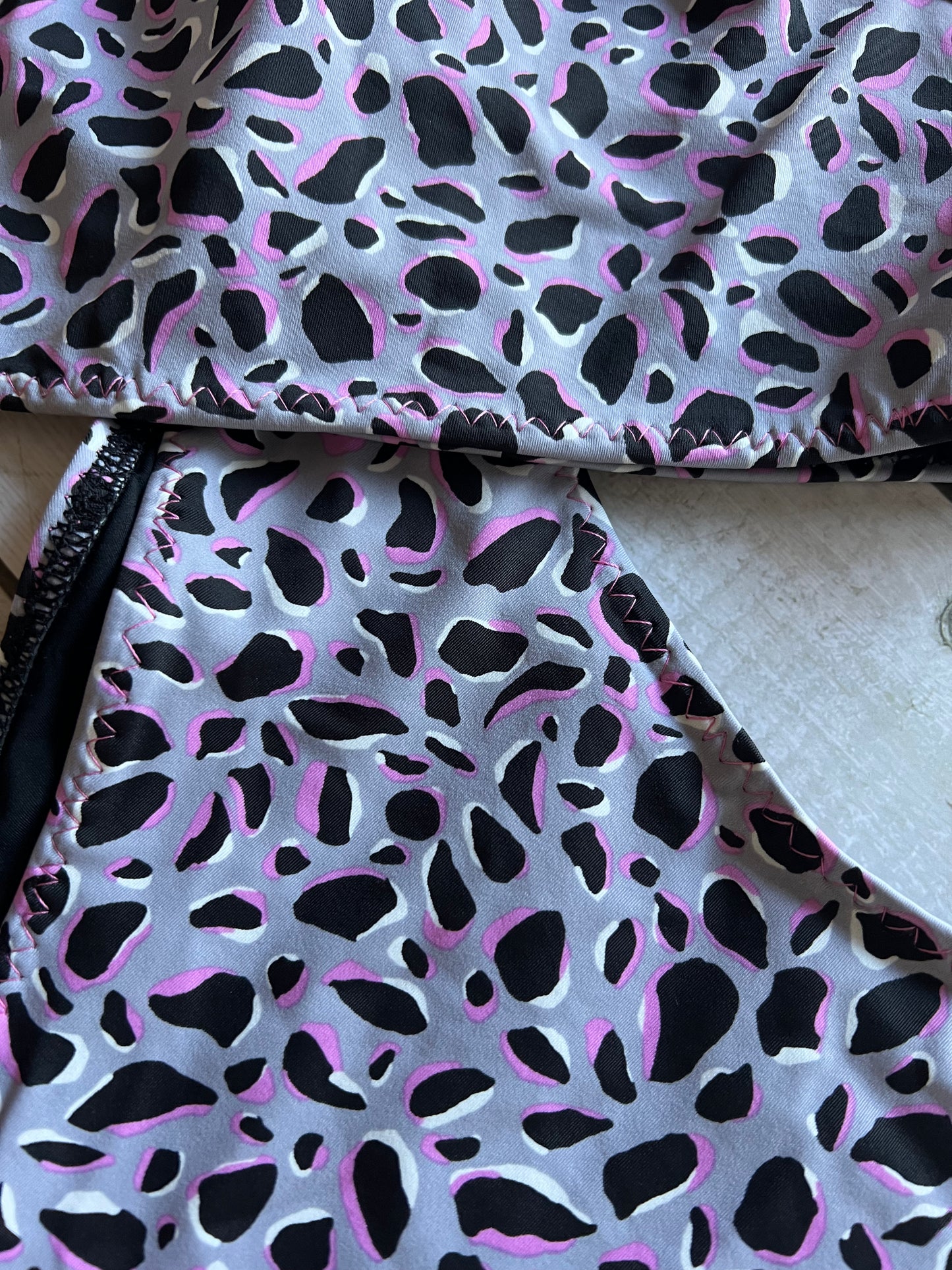 Purple Leopard Bikini - Size 10