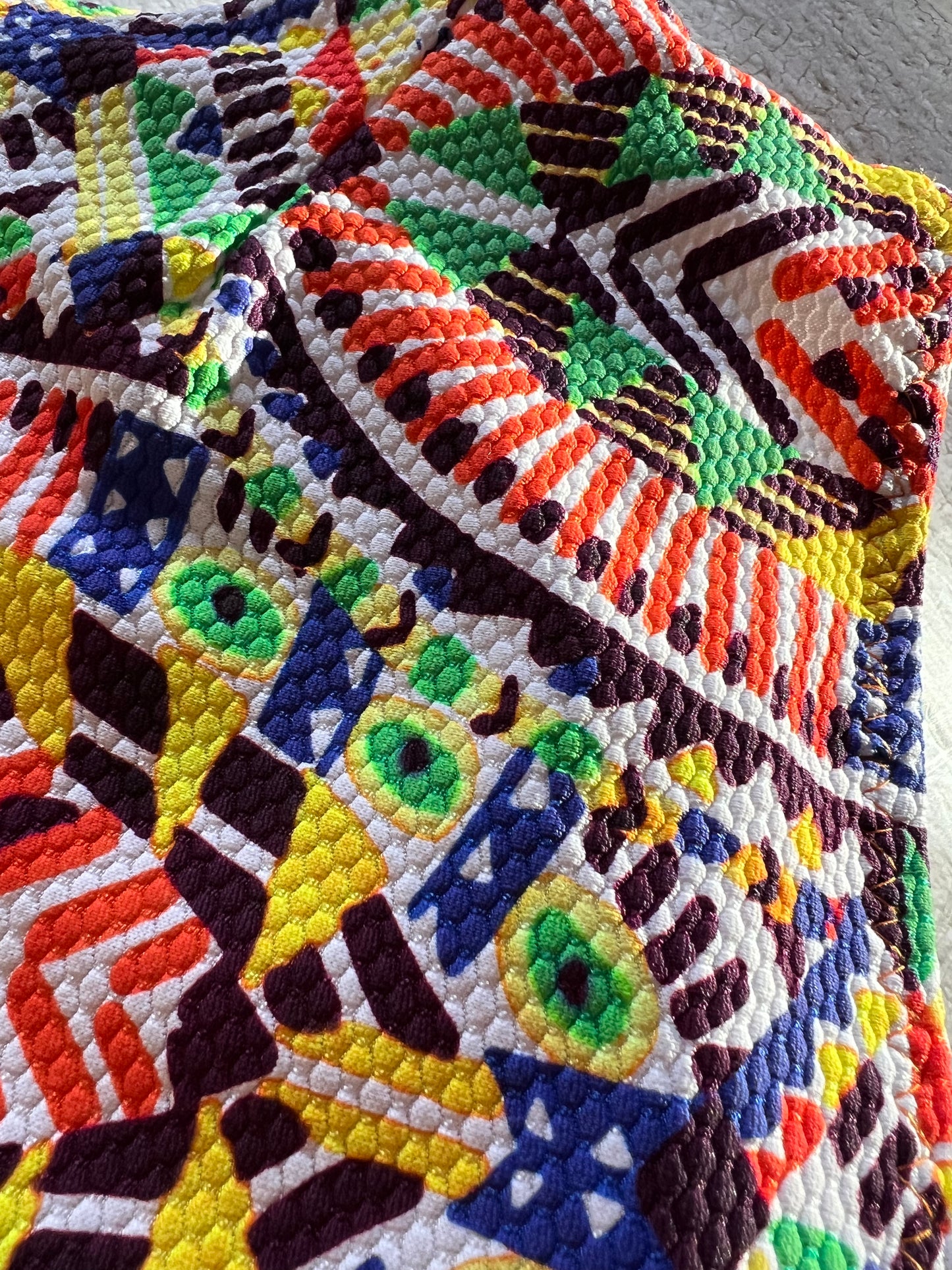 Multicoloured Aztec Bikini