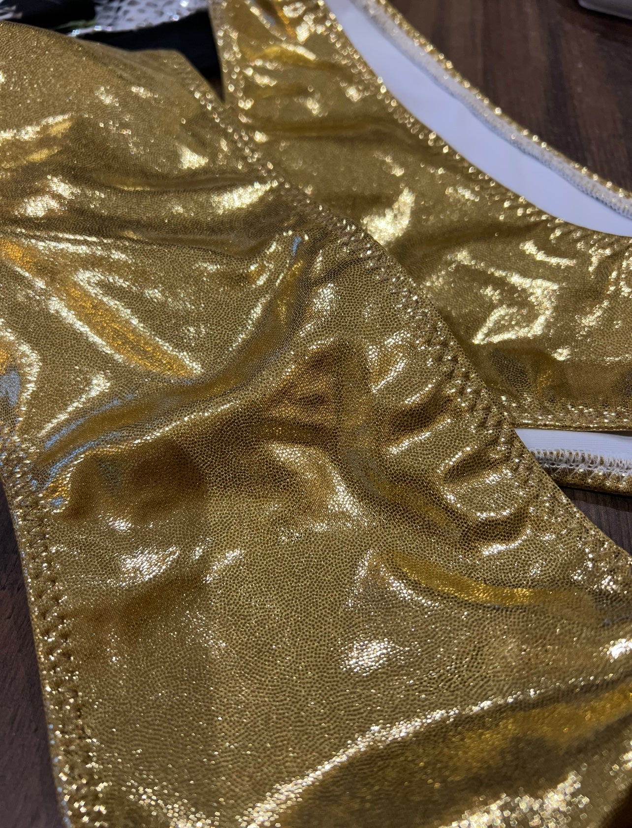 Gold Shine Bikini - Size 8