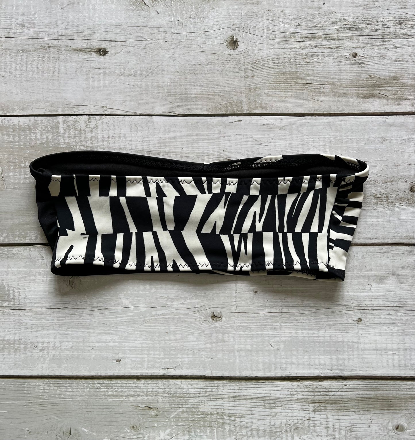 Zebra Half Bandeau - Size 8