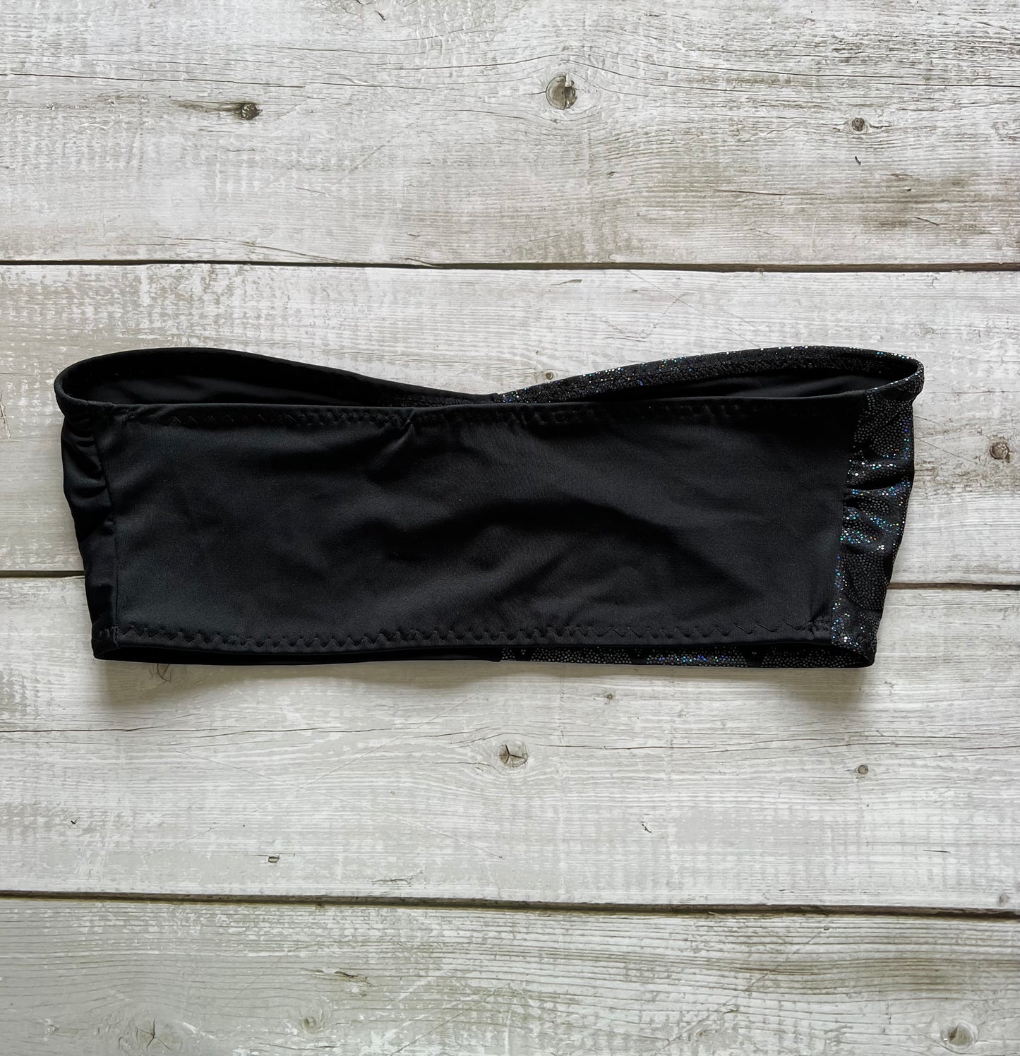 Black Mermaid Half Bandeau - Size 10