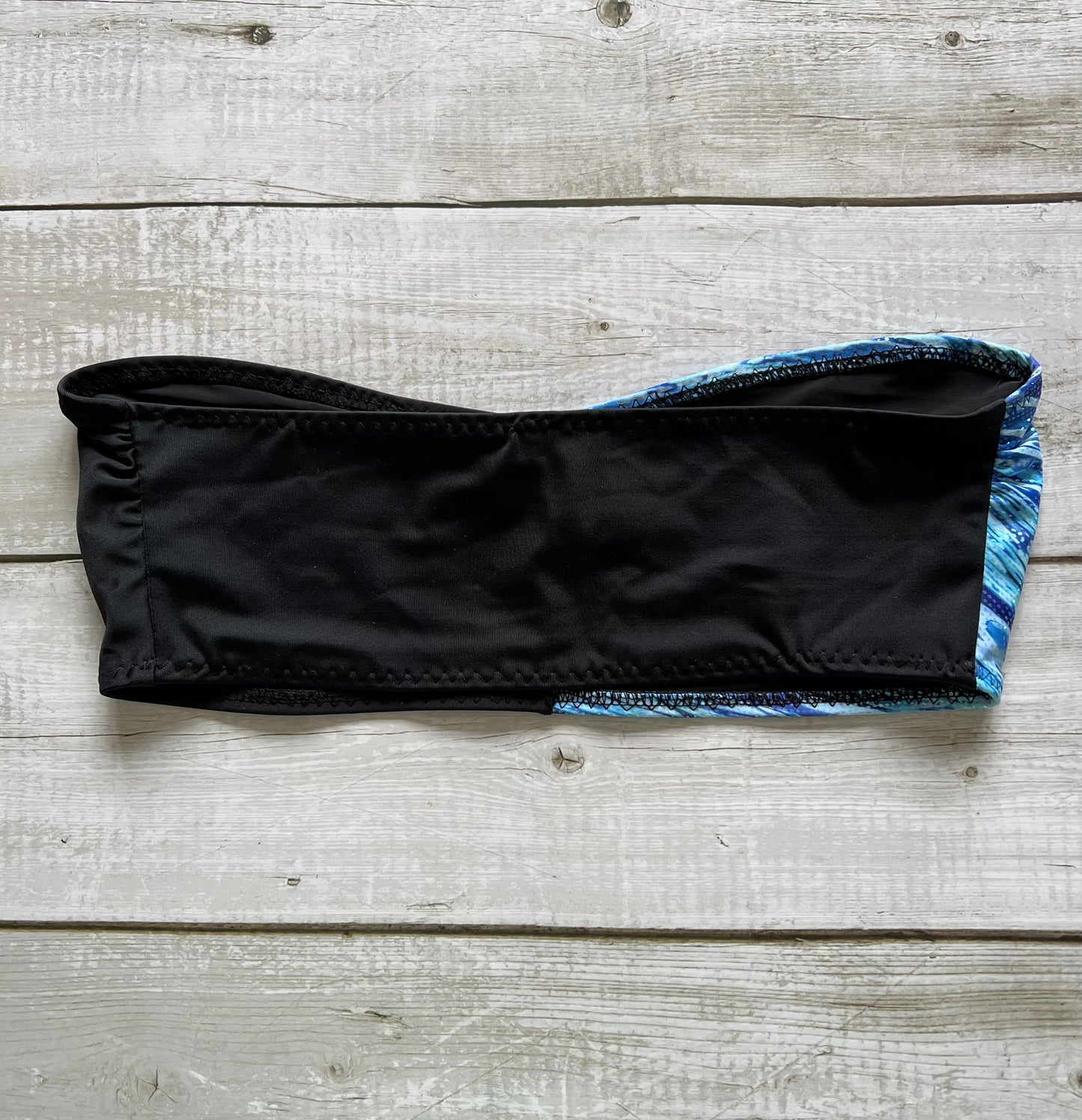 Blue Shine Half Bandeau - Size 10
