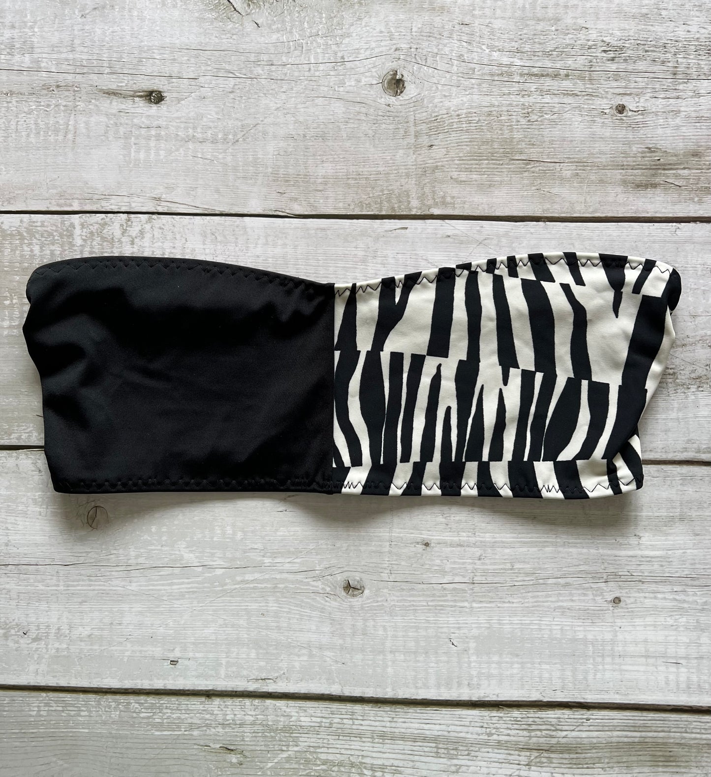 Zebra Half Bandeau - Size 10