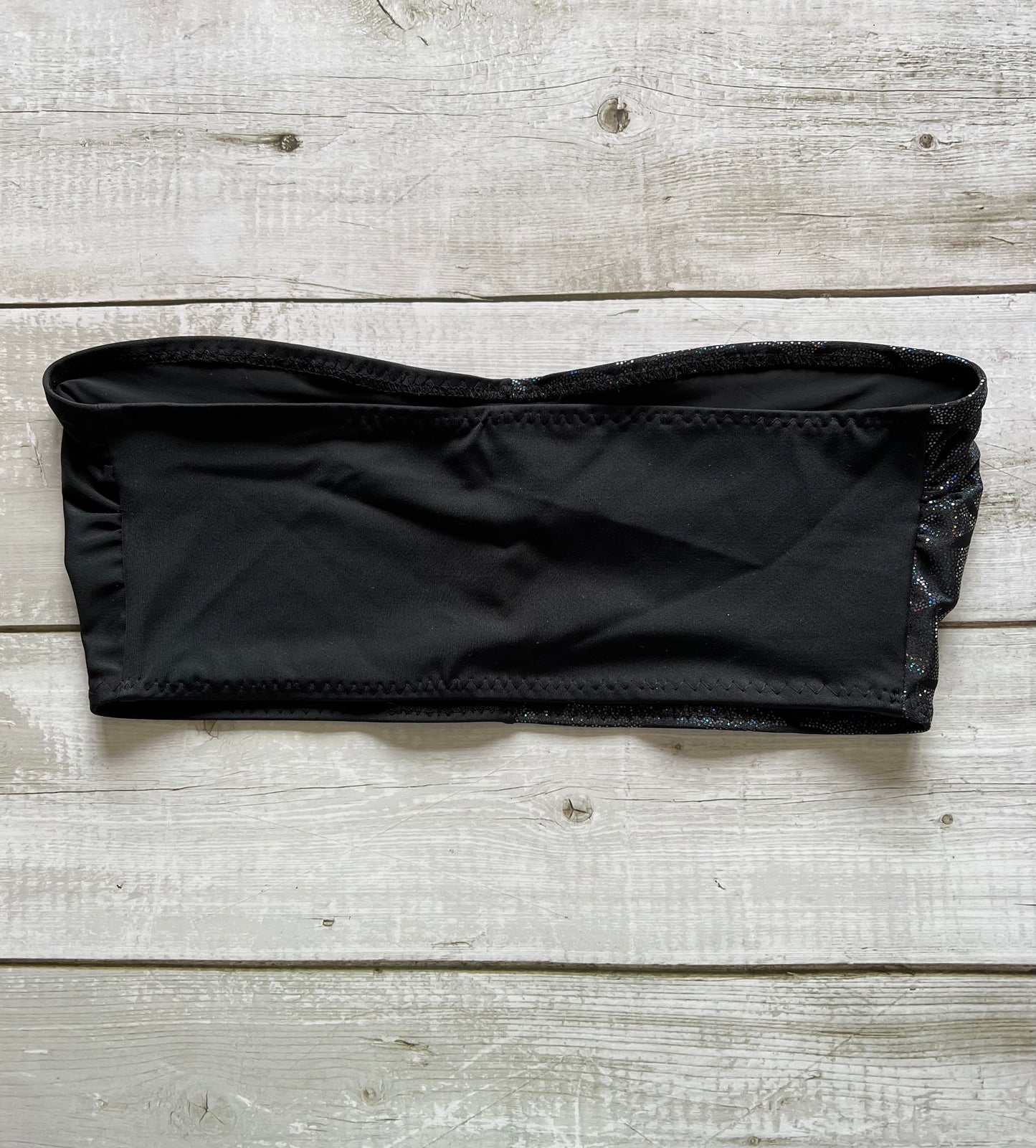 Black Mermaid Half Bandeau - Size 12