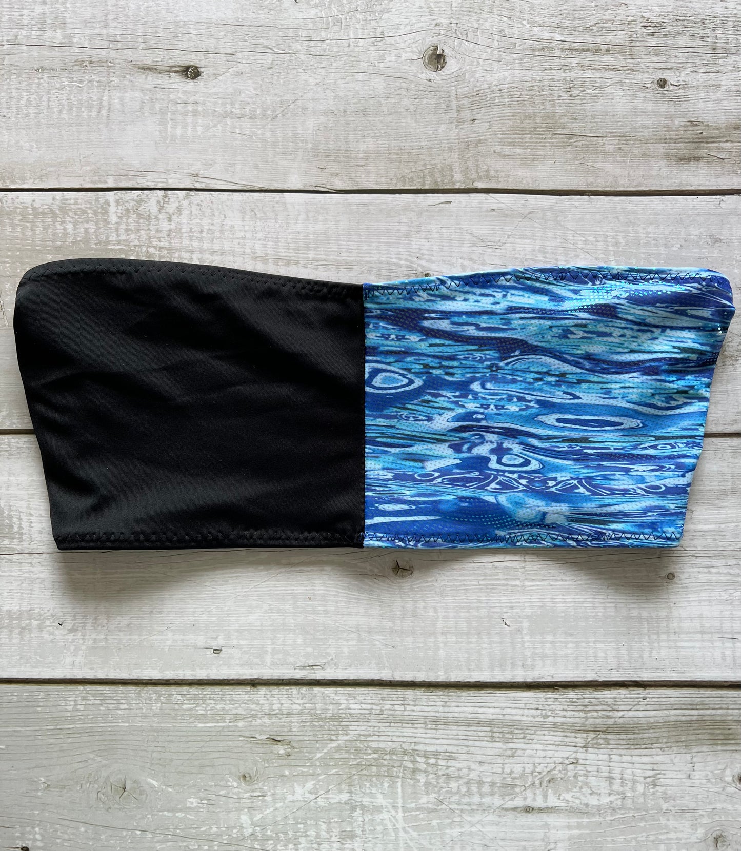 Blue Shine Half Bandeau - Size 12