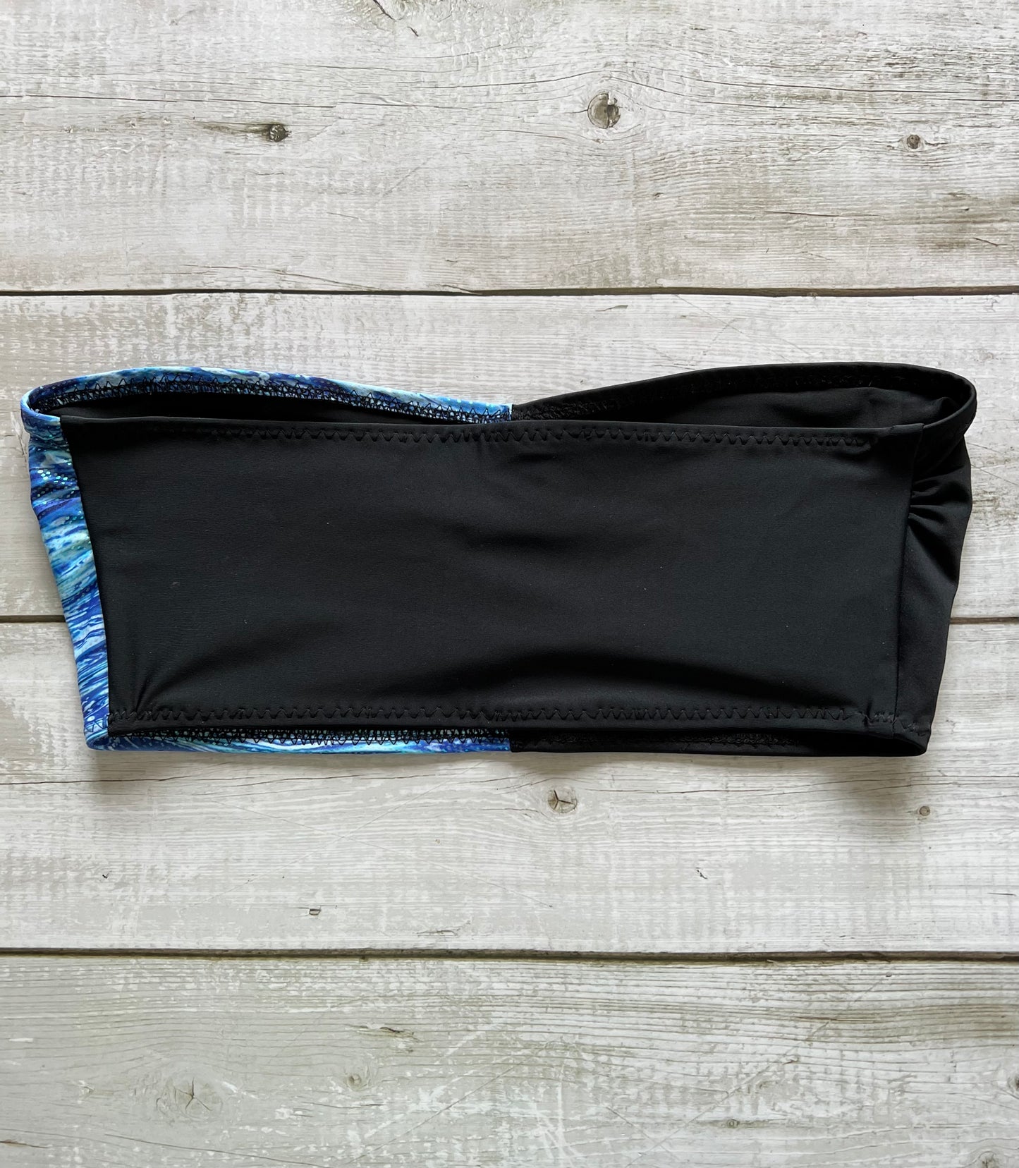 Blue Shine Half Bandeau - Size 12