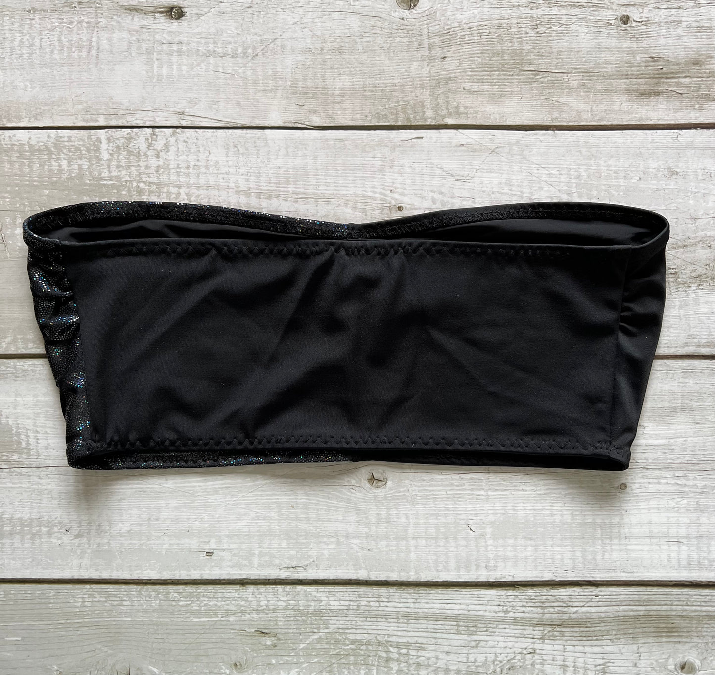 Black Mermaid Half Bandeau - Size 12
