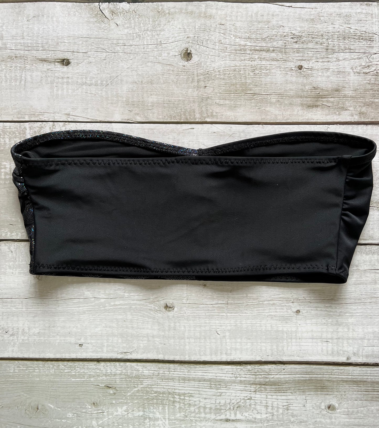 Black Mermaid Half Bandeau - Size 14