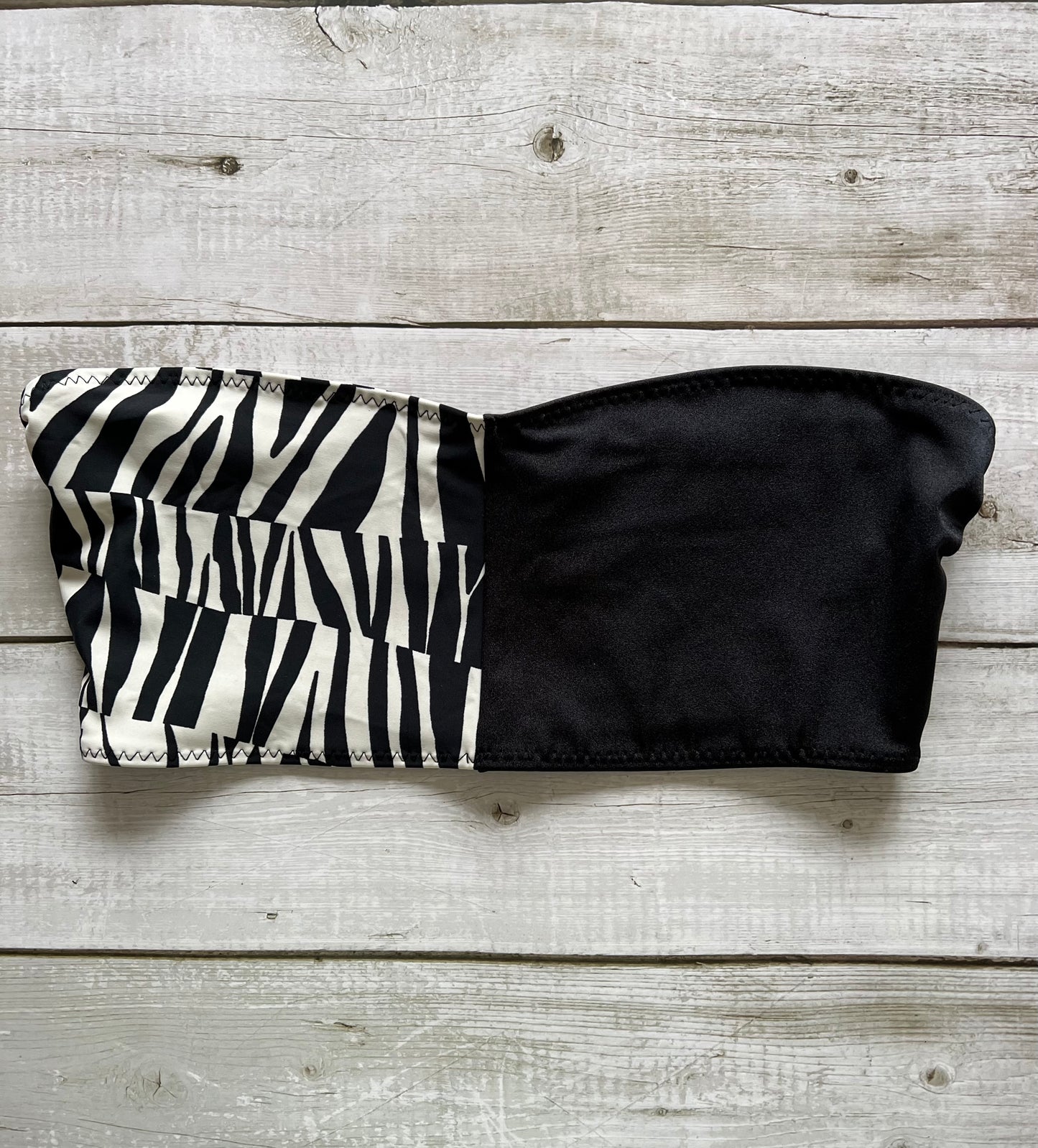 Zebra Half Bandeau - Size 14