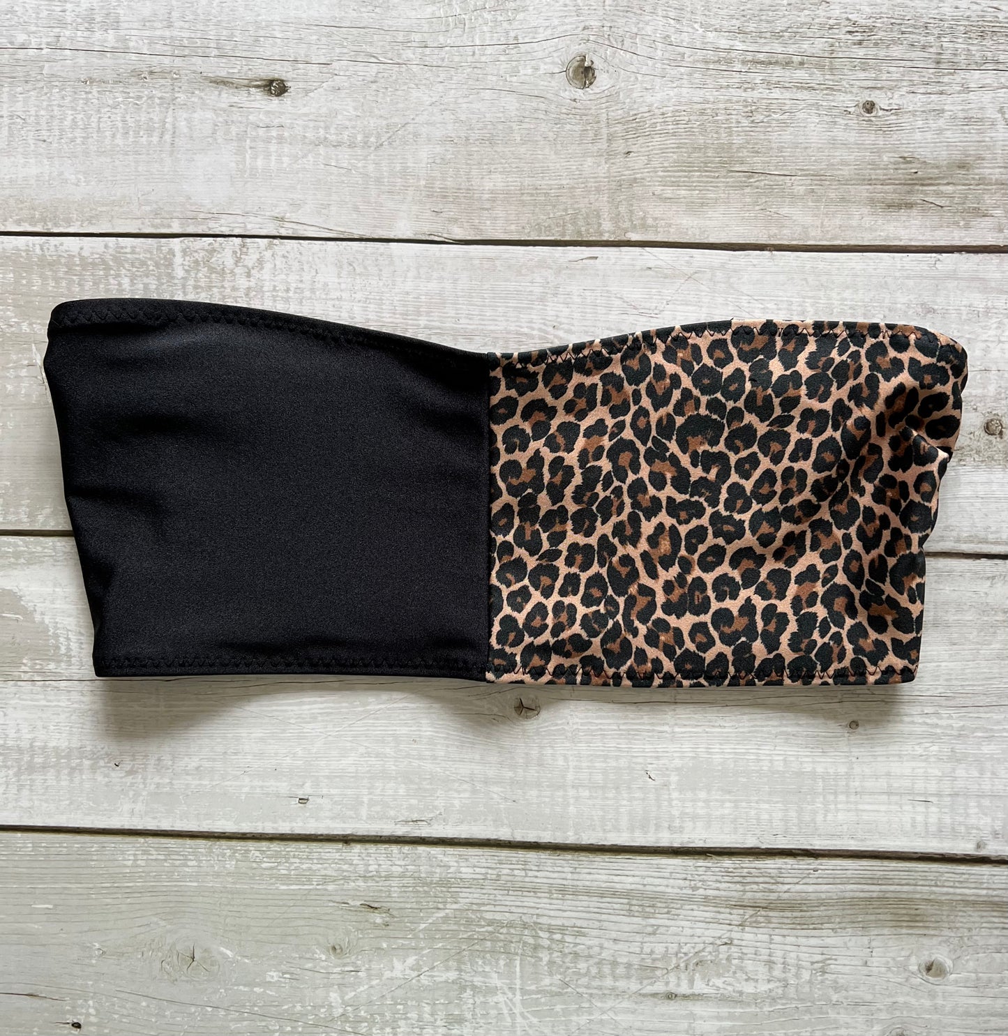Leopard Half Bandeau - Size 14