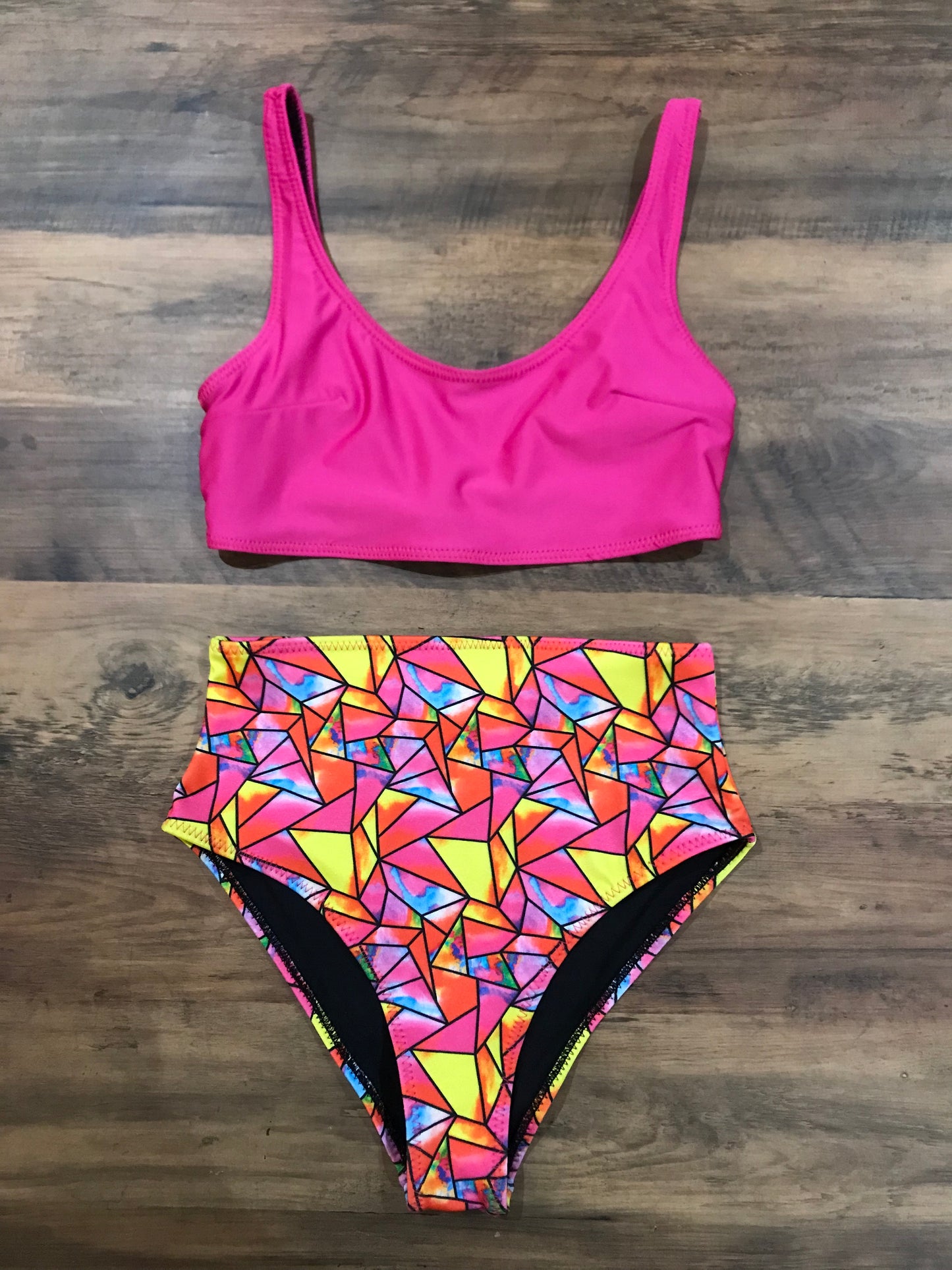 Pink Geo Bikini