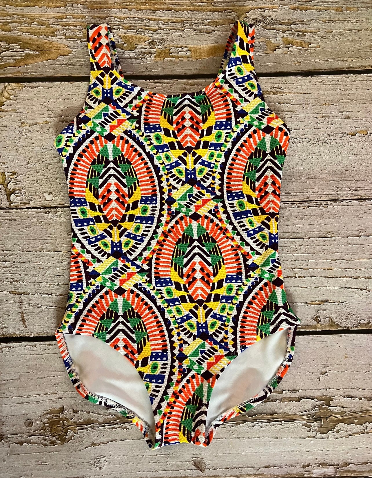 Girls Aztec Swimsuit