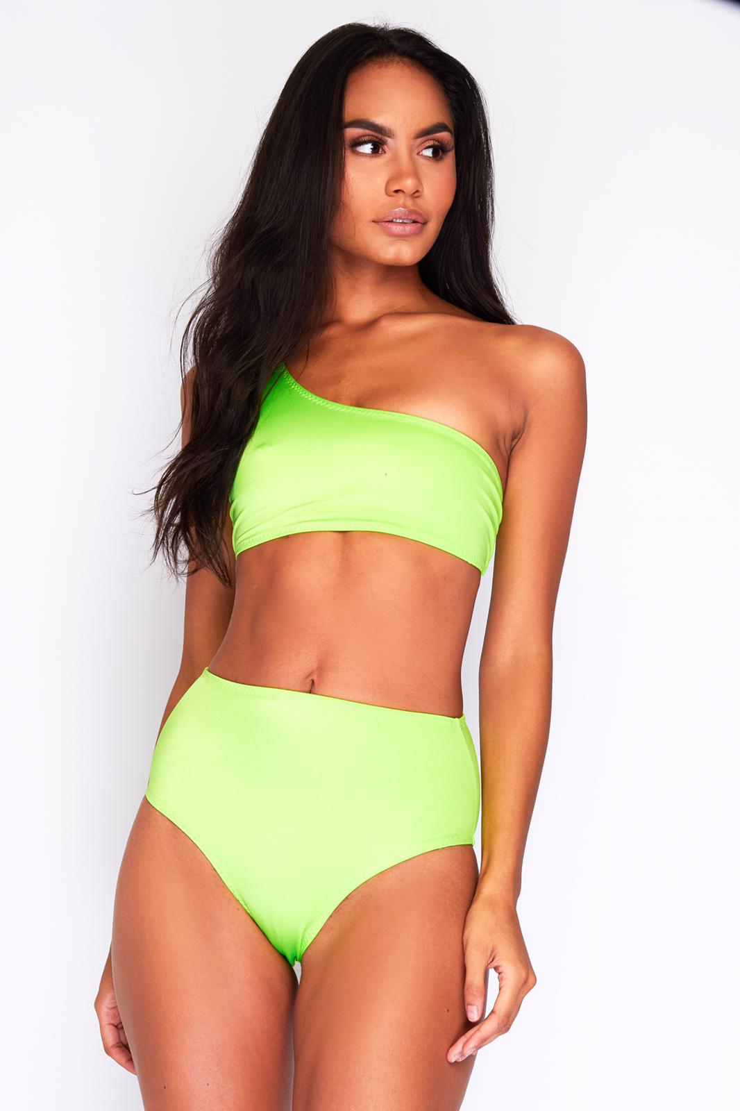 Neon Green Bikini Bottoms