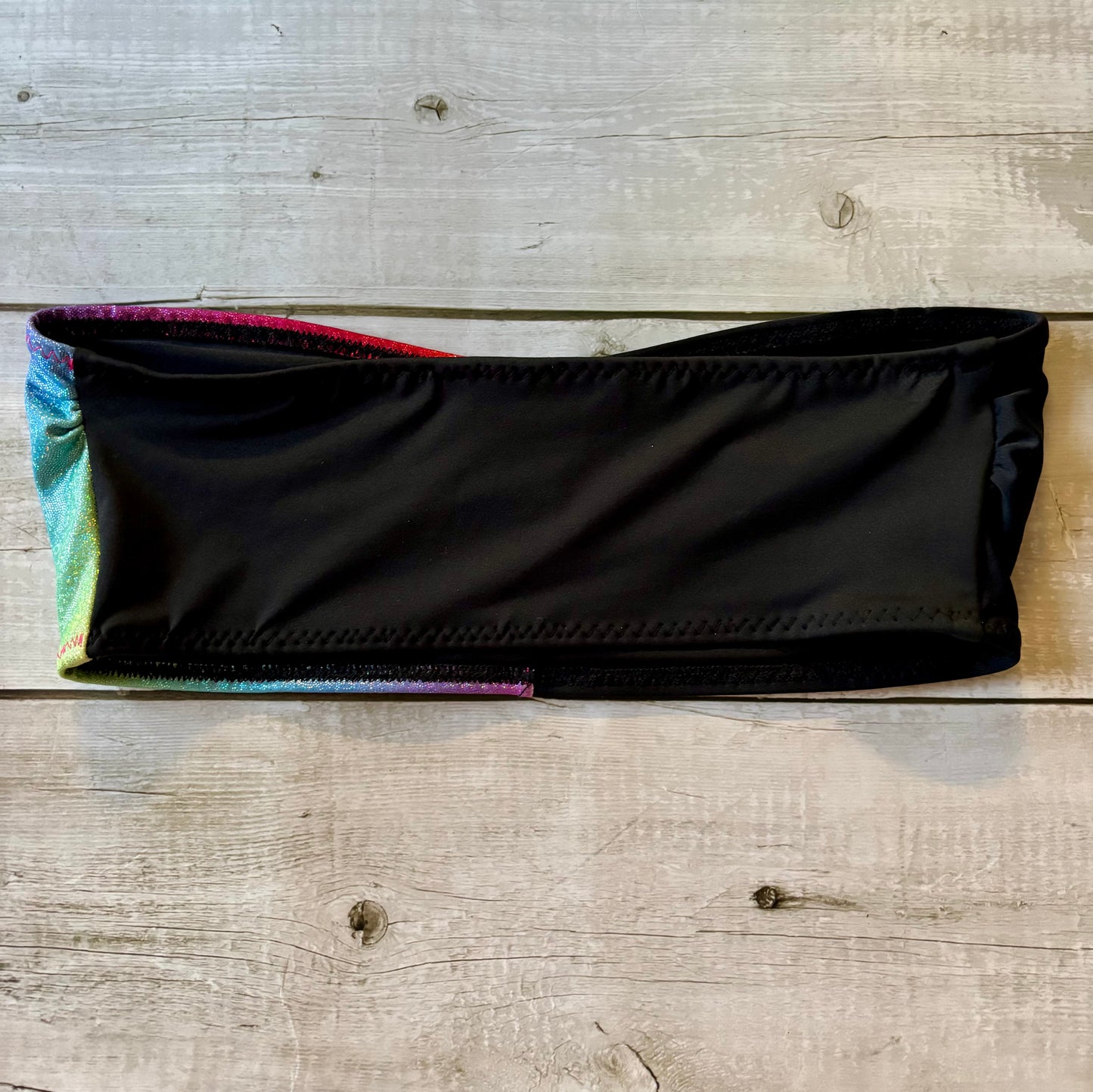 Half Rainbow Shine Bandeau- Size 10