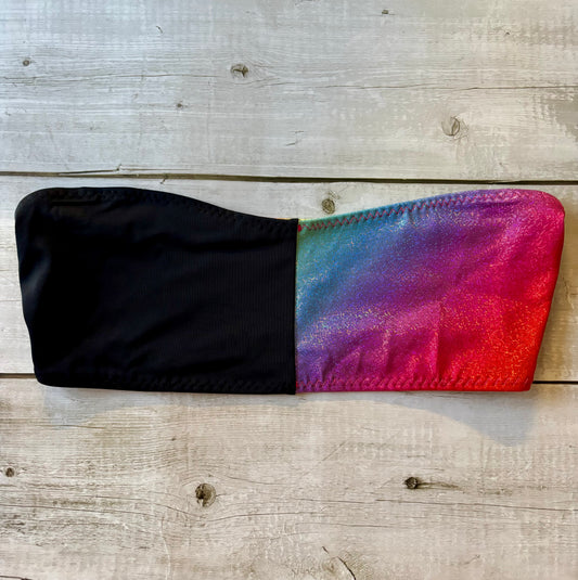 Half Rainbow Shine Bandeau- Size 10