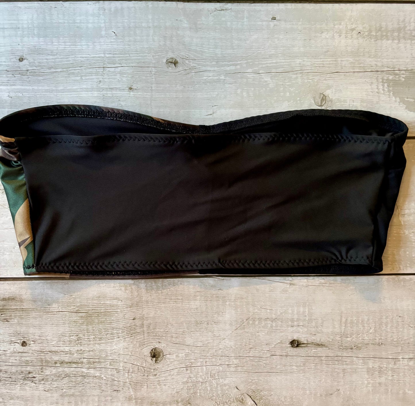 Half Camo Bandeau- Size 14