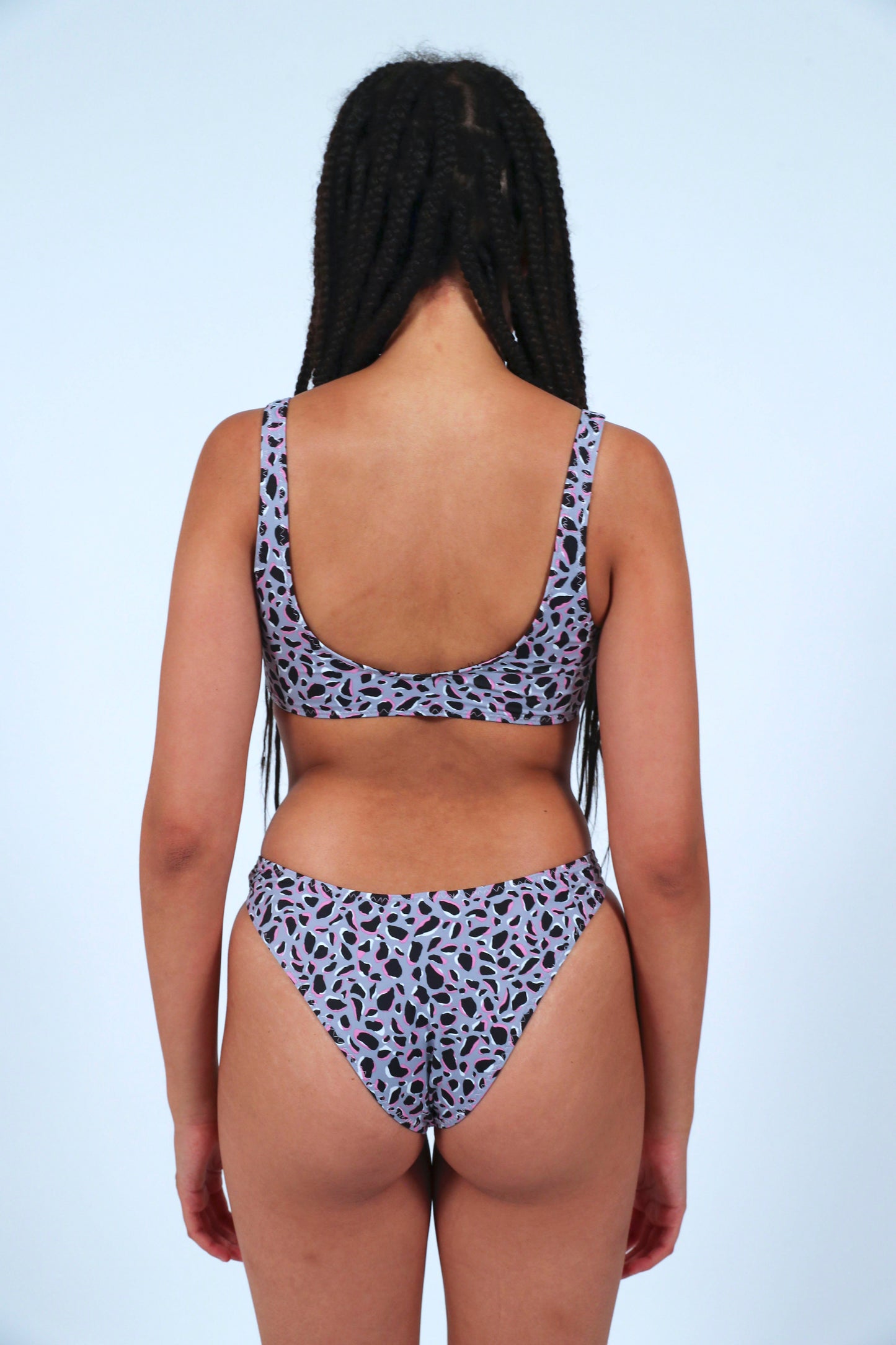 Purple Leopard Bikini