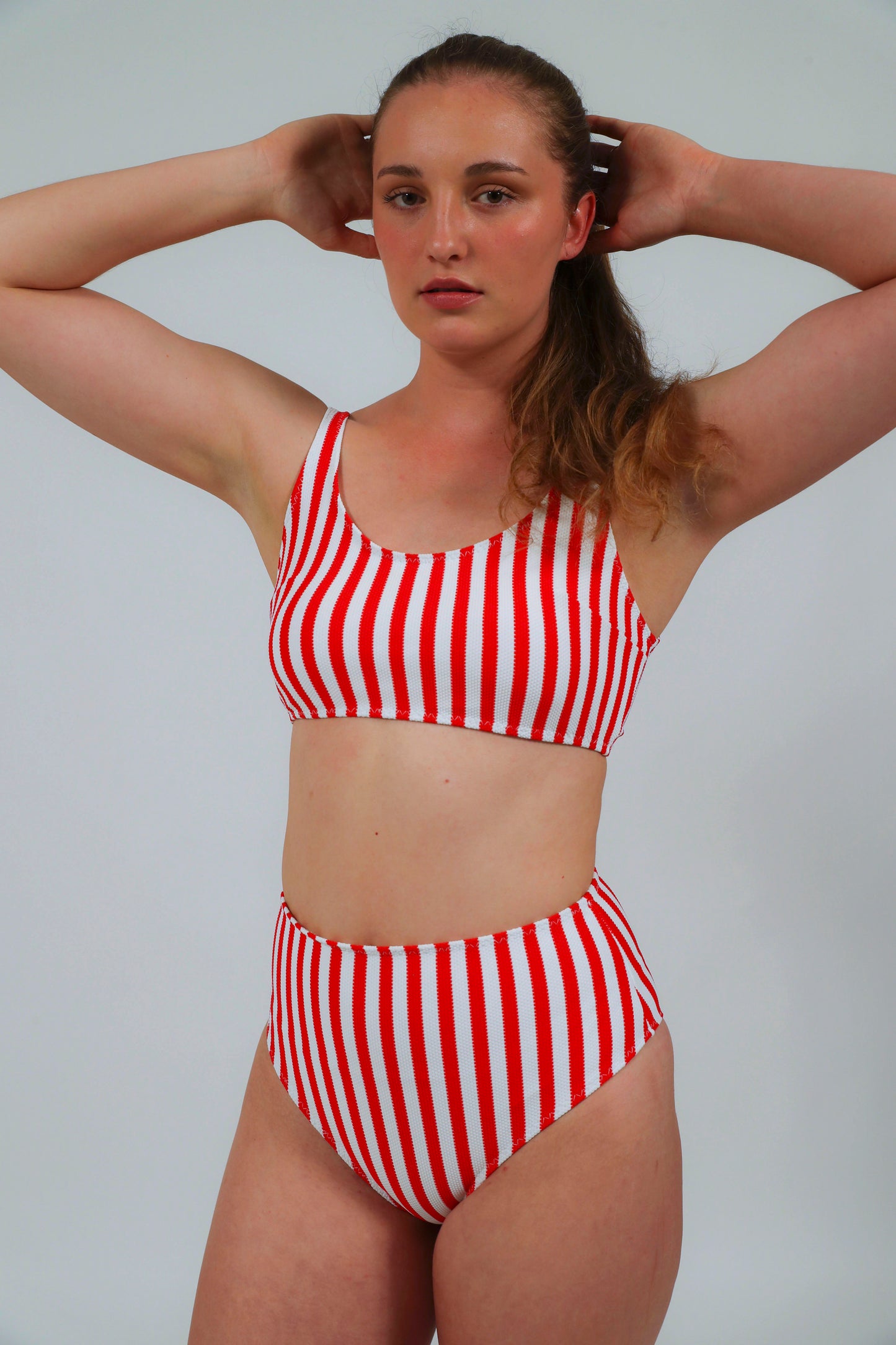 Red Stripe Bikini