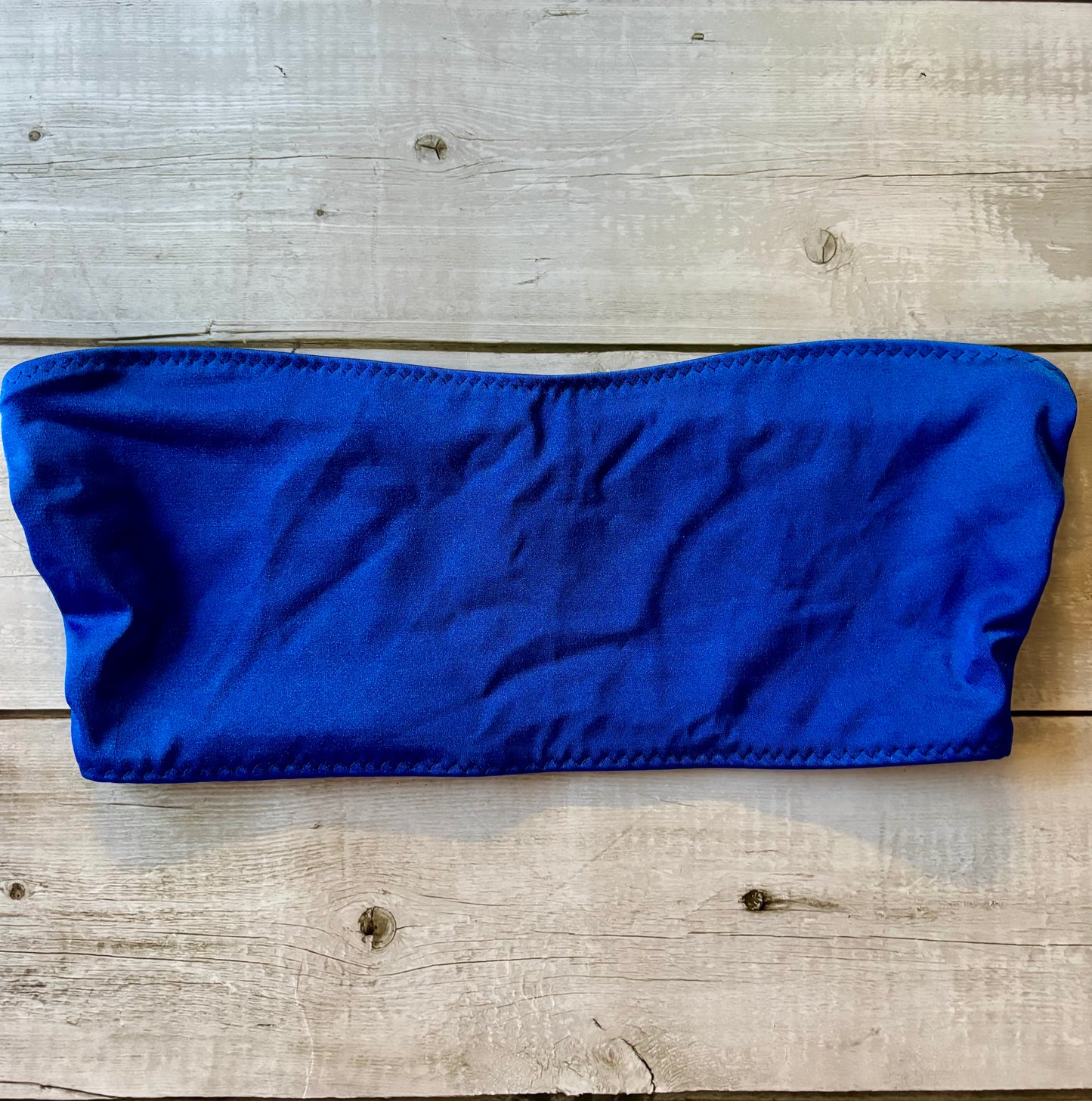 Blue Bandeau- Size 12