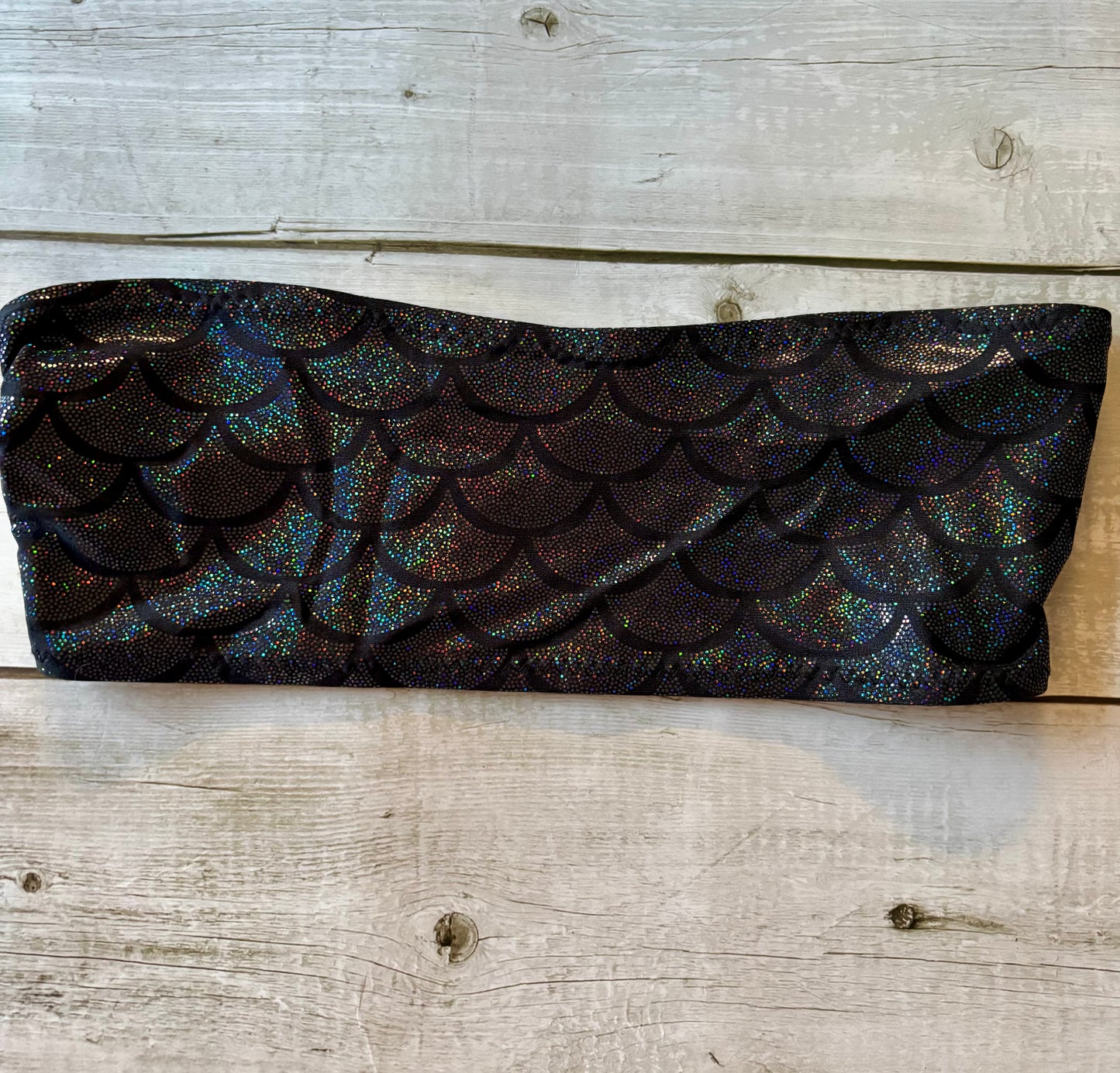 Black Mermaid Bandeau - Size 8