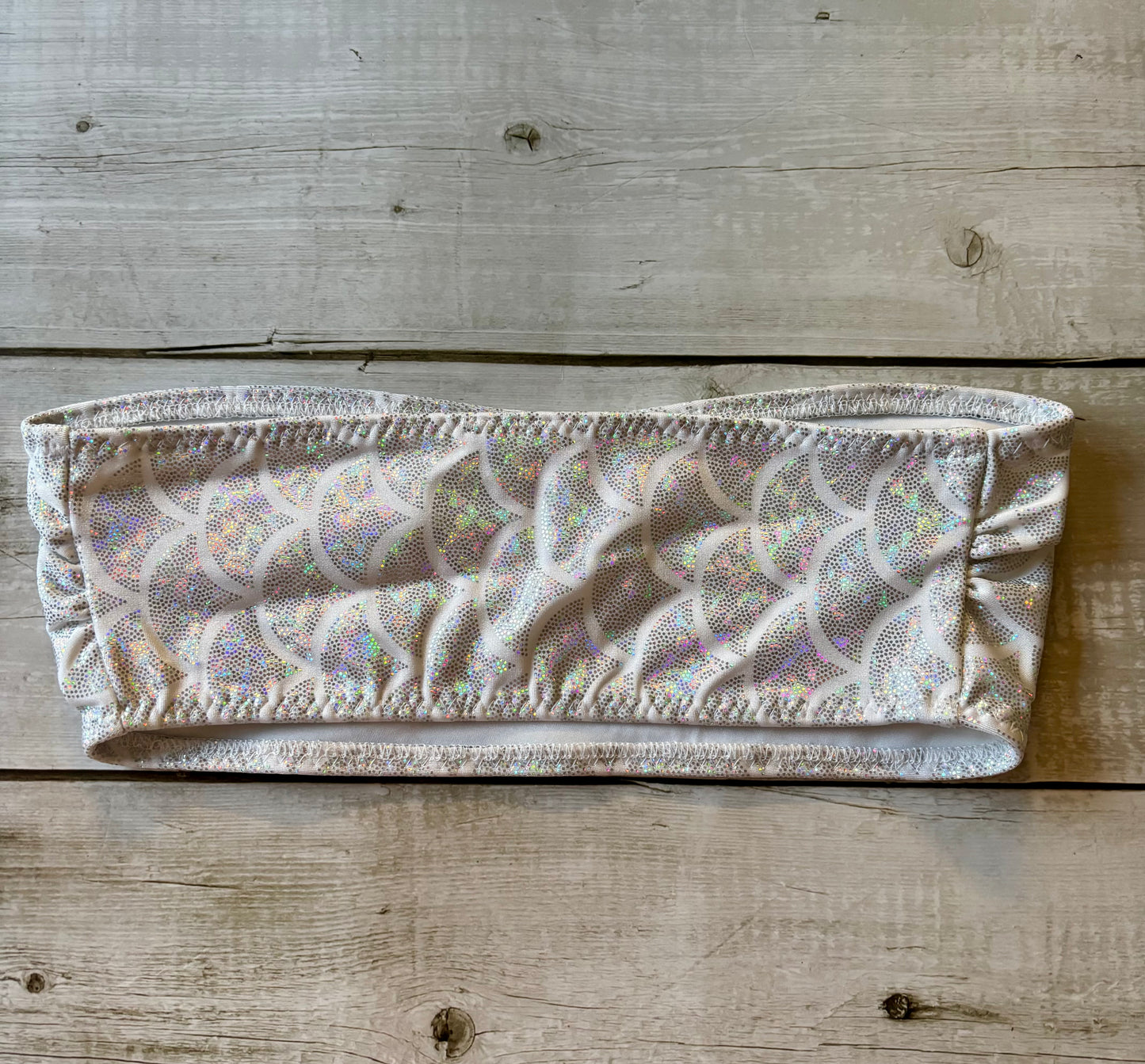 White Mermaid Bandeau- Size 6