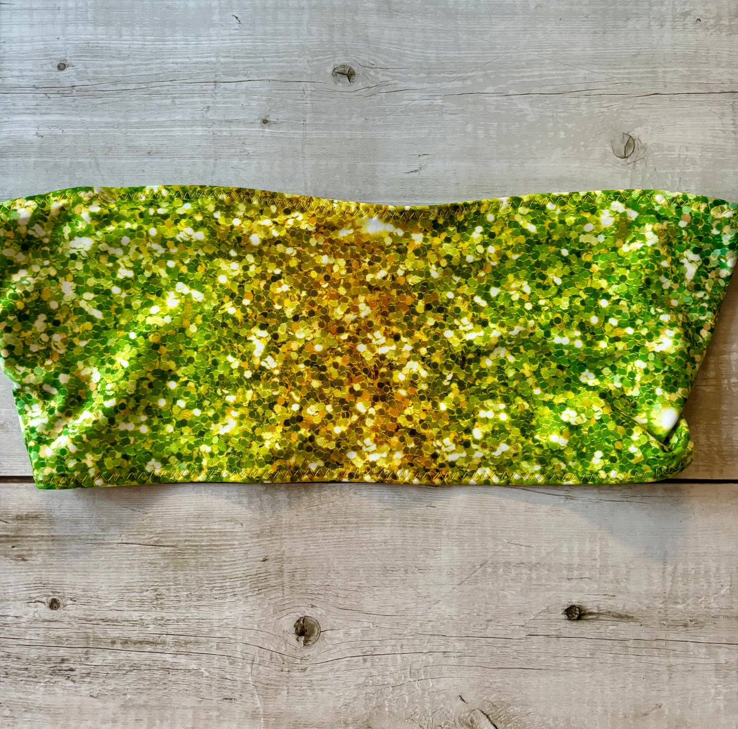 Glitter Print Bandeau- Size 12