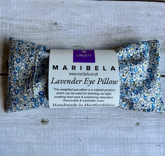 Blue Liberty Print Lavender Eye Pillow