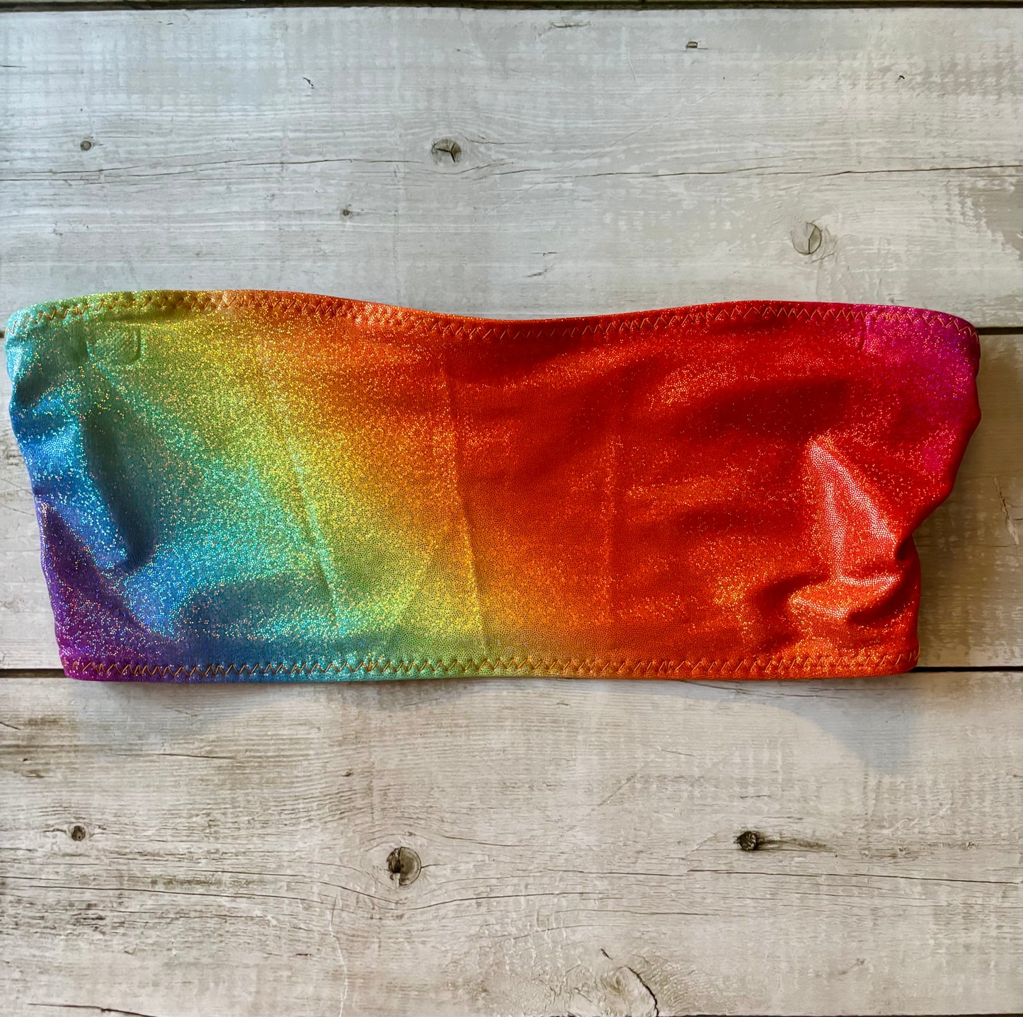 Rainbow Shine Bandeau- Size 12