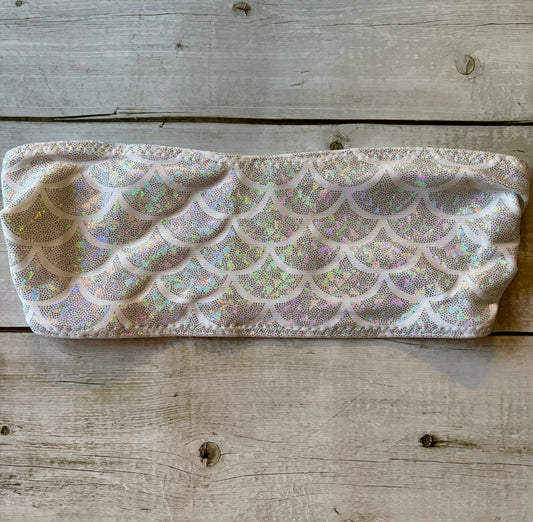 White Mermaid Bandeau- Size 6