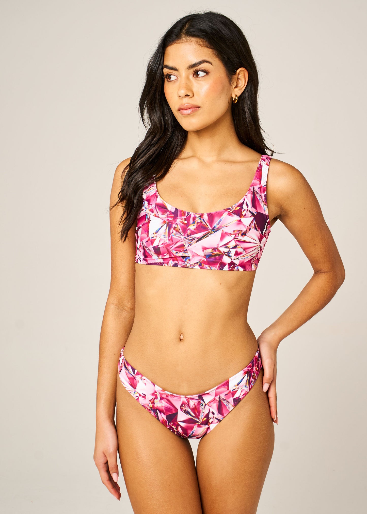 Pink Crystal Bikini