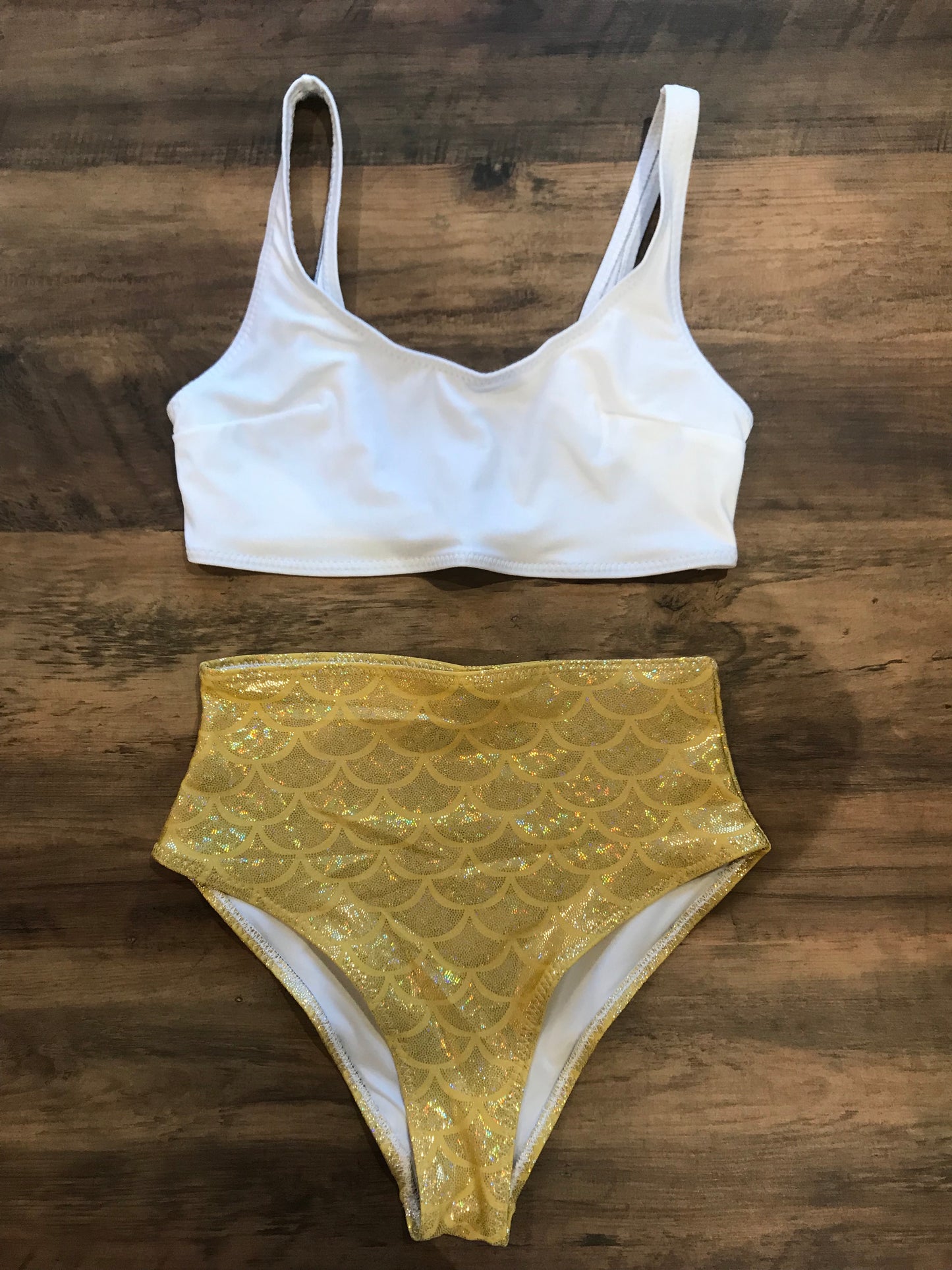 Gold Mermaid Bikini