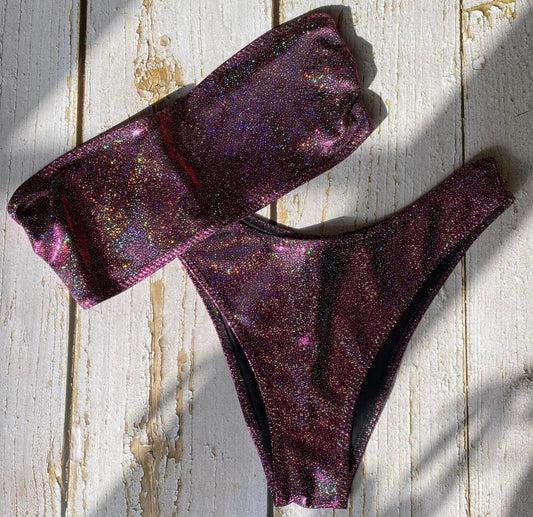 Purple Shine Bikini - Size 8