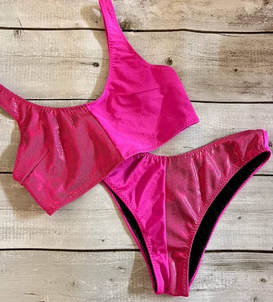 Pink Shine Bikini - Size 12