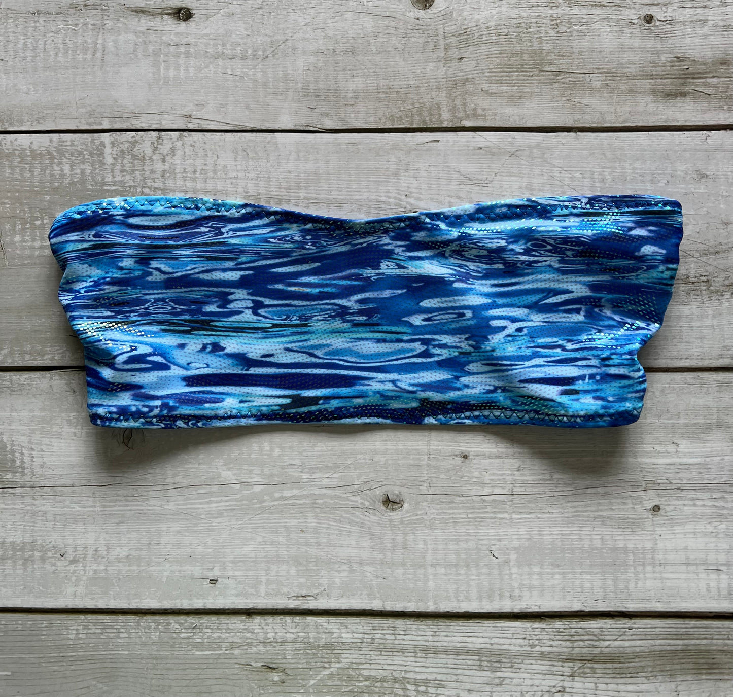 Blue Shine Bandeau - Size 8