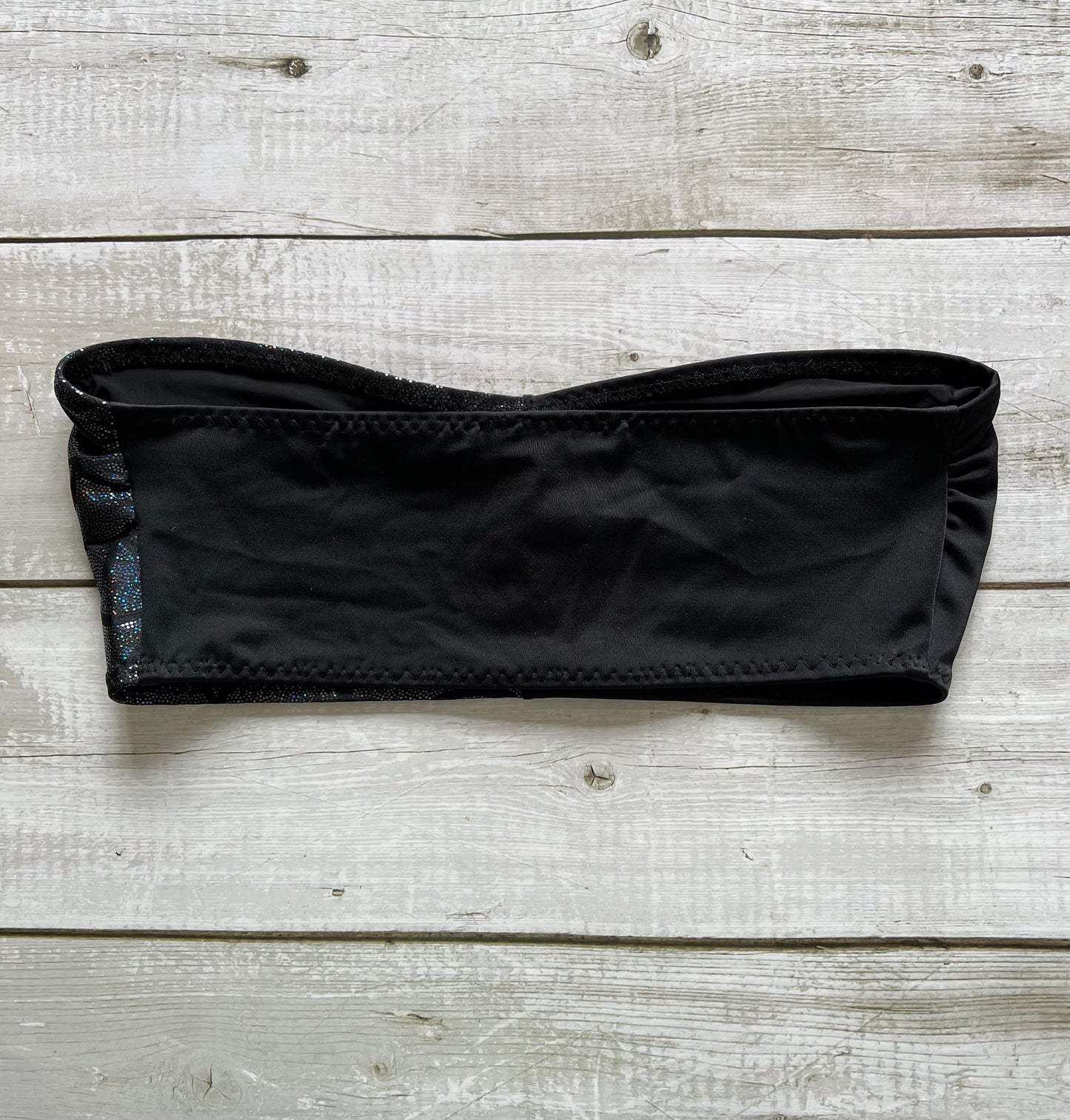 Black Mermaid Half Bandeau - Size 10