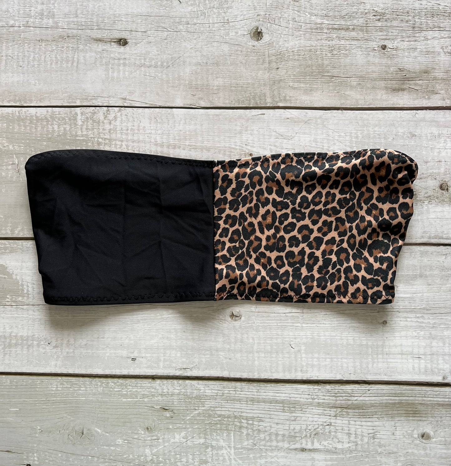 Leopard Half Bandeau - Size 12