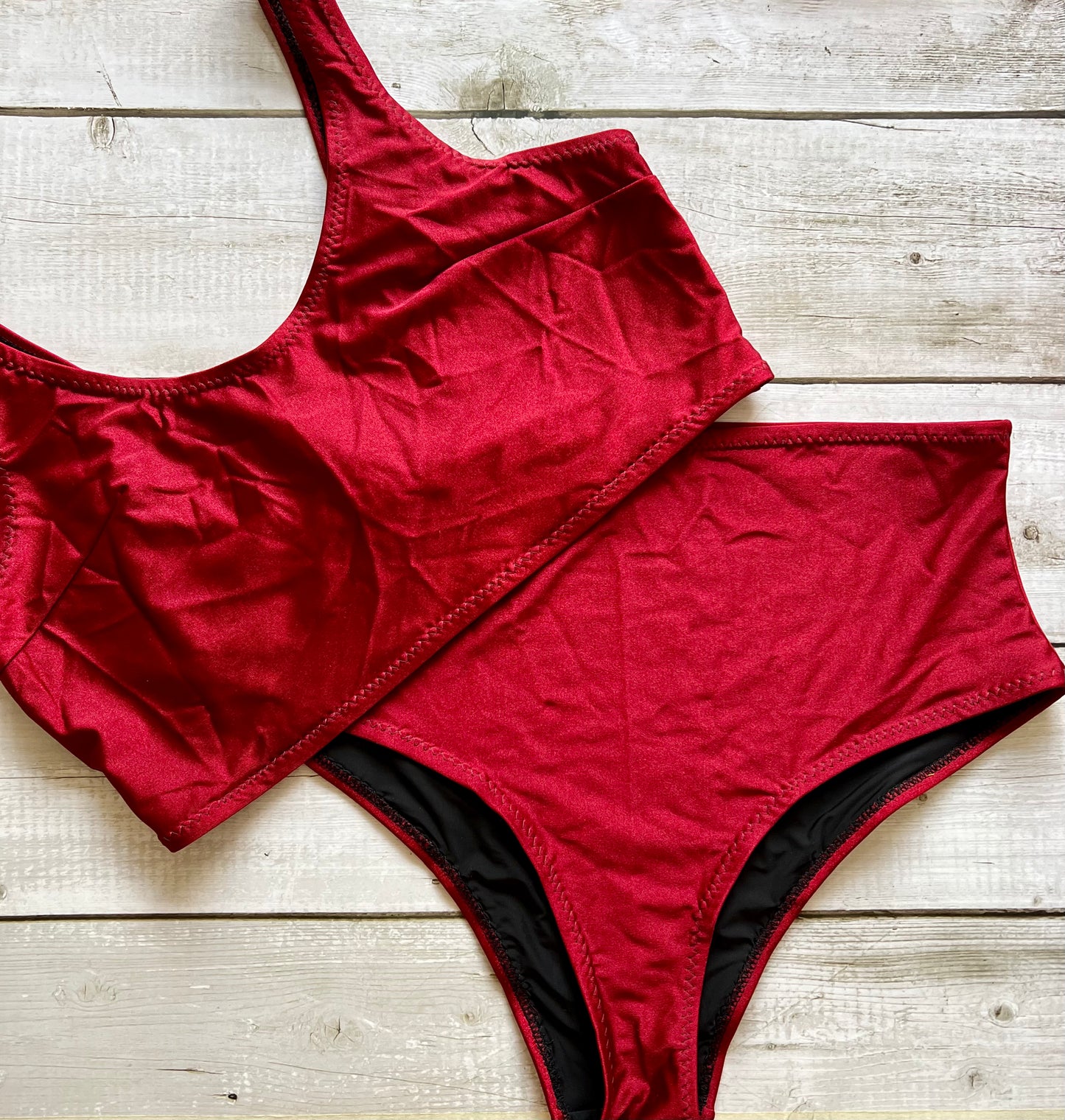 Maroon Bikini - Size 16