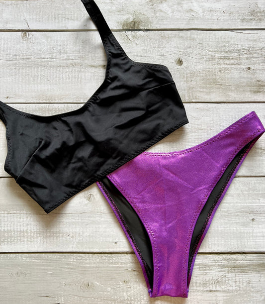 Purple Shine Bikini - Size 10